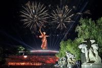 Опубликовано видео грандиозного «Света Великой Победы» в Волгограде