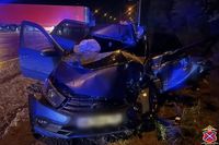 Шансов не было: в Волгограде водитель «Лады» погиб в лобовом ДТП с транзитной фурой