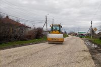 Главную дорогу ремонтируют по нацпроекту в райцентре Волгоградской области