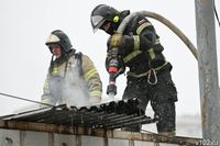 Под Волгоградом спасли пенсионера из горящего хуторского дома