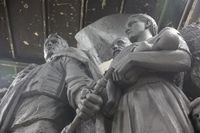 Макет памятника героям СВО в натуральную величину представили в студии Грекова