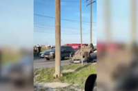 «КАМАЗ на боку, легковушка на крыше»: массовое ДТП на юге Волгограда попало на видео