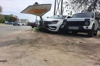 Не устоял даже знак: в Волгограде водитель без прав устроил массовое ДТП