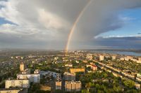На Волгоградскую область надвигаются ливни с градом и мощнейшим ветром