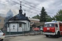 «Все придется разбирать и строить с нуля»: настоятель храма Агапиты Печерского рассказал о возможных причинах пожара