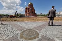 Площадь Павших Борцов в Волгограде лишилась асфальта: такой вы ее не видели