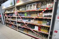 В Волгоградской области 1 июня закрыли на замок полки с алкоголем