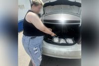 Под Волгоградом полицейские задержали иномарку с 3 кг мефедрона