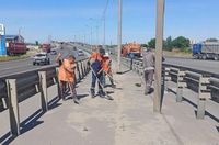 Два главных путепровода в Волгограде приводят в порядок