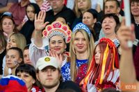 Как на «Волгоград Арене» болели за сборную России: самые яркие фото и эмоции