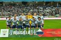 «Россия, вперед!»: на Волгоград Арене стартовал товарищеский матч сборных РФ и Буркина-Фасо