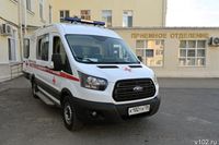 Под Волгоградом Mercedes в лобовую протаранил фуру на региональной трассе
