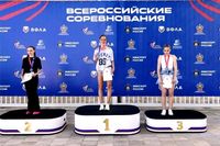 Волгоградские легкоатлеты взяли серебро и золото в Краснодаре