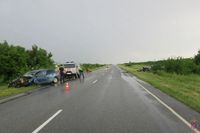 Смертельное ДТП под Волгоградом: водитель иномарки погиб, врезавшись в «Танк»