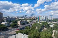 «Чернота над Родиной-матерью»: дым от горящей свалки окутал Мамаев курган в Волгограде