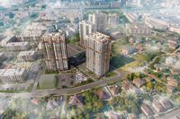Строительство жилого квартала «Крылья Качи» в Волгограде идет по графику