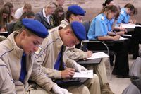 Волгоградская молодежь оставила послание потомкам
