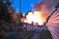 Мусорные завалы вспыхнули на севере Волгограда