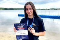 Волгоградская волна: Полина Козякина и Мирослава Голоколенова выиграли спринт на открытой воде