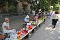 В Волжском за неоплаченные штрафы арестовали торговавшую с лотка дачницу