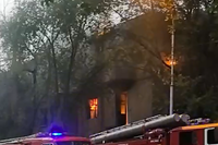 Очередной расселенный дом сгорел на юге Волгограда