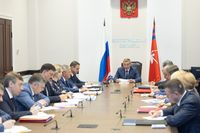 Бочаров провел заседание оперштаба по пожарной безопасности в регионе