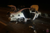 В Волгограде в опрокинувшемся авто двое человек погибли и четверо пострадали