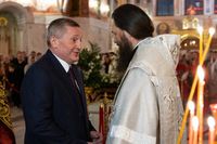 Бочаров поздравил с днем рождения митрополита Феодора