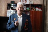 В Жирновске простятся со 100-летним ветераном Михаилом Садовниковым