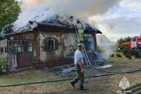 В Волгоградской области из-за холодильника сгорела казачья хата