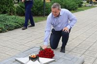 Андрей Бочаров почтил память защитников Сталинграда