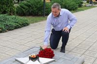 Андрей Бочаров почтил память защитников Сталинграда