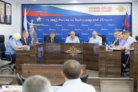 Бочаров с Кравченко провели коллегию ГУ МВД