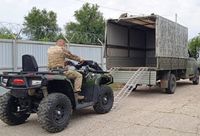 В Волгограде отряду «Бессмертный Сталинград» передали дроны и технику