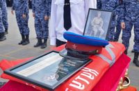 Останки найденного на территории «лагеря смерти» бойца НКВД передали в Грузию
