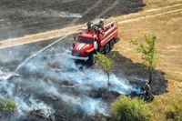 Число пожаров сократилось в 6 раз за день в Волгоградской области