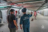 В Волгограде сотрудники МЧС и мэрии спустились в подземные укрытия