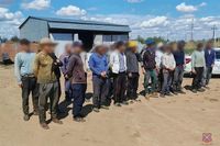 Группу пойманных на полях под Волгоградом нелегалов вышлют из страны