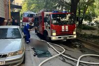 Один человек пострадал в эвакуированном из-за пожара МКД в Волгограде
