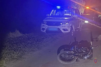Под Волгоградом мужчина погиб, не совладав с мотоциклом на региональной трассе