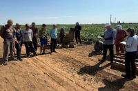 В полях Заволжья волгоградские полицейские отыскали 18 мигрантов-нарушителей