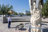 В Волгограде губернатор Андрей Бочаров почтил память погибших сталинградцев