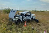 Под Волгоградом погиб водитель легковушки в ДТП с УАЗ