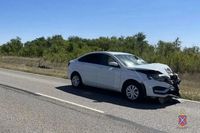 Мотоциклист погиб из-за рокового обгона легковушки под Волгоградом