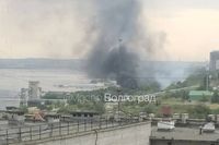 В Волгограде пожарные локализовали крупный ландшафтный пожар на Тулака
