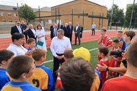 Андрей Бочаров оценил преображение школ, ДК и жилых районов в Котельниково