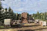 В Волгограде установили постамент для памятника Невскому