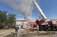 В Волгограде проверяют воздух из-за сгоревшего магазина «Светофор»