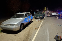 Под Волгоградом водитель «Лады» устроил ДТП с пятью автомобилями