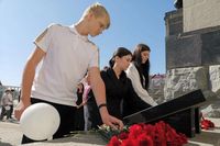 На ж/д вокзале в Волгограде почтили память жертв терроризма